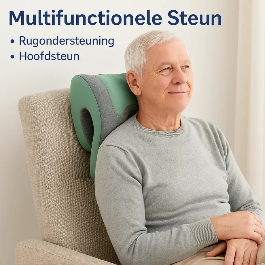 Multifunctionele bureaustoel hoofdsteun