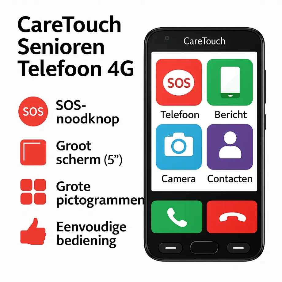 CareTouch Senioren Telefoon 4G