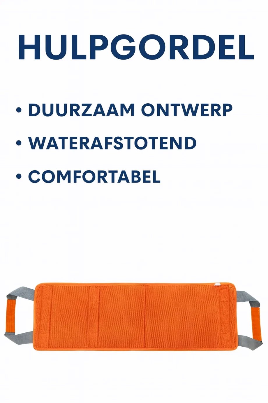 Verstelbare Hulpgordel – Multifunctioneel - Zwart