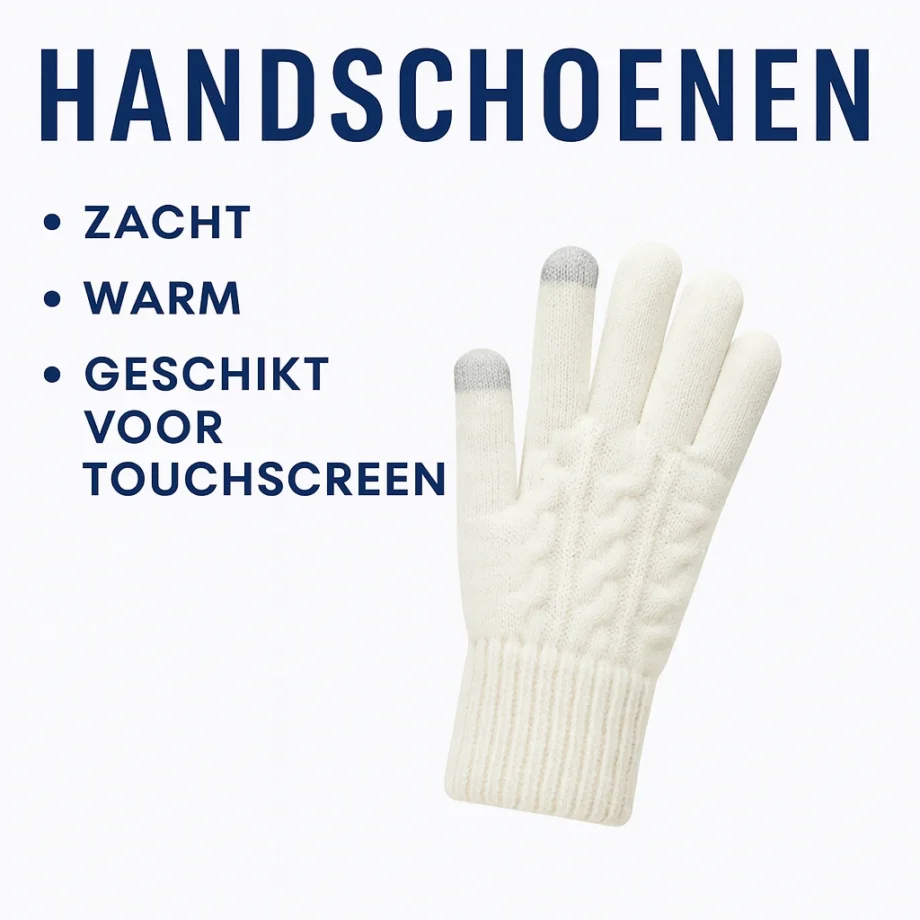 Handschoenen met Touchscreen Tip – Unisex Winteraccessoire