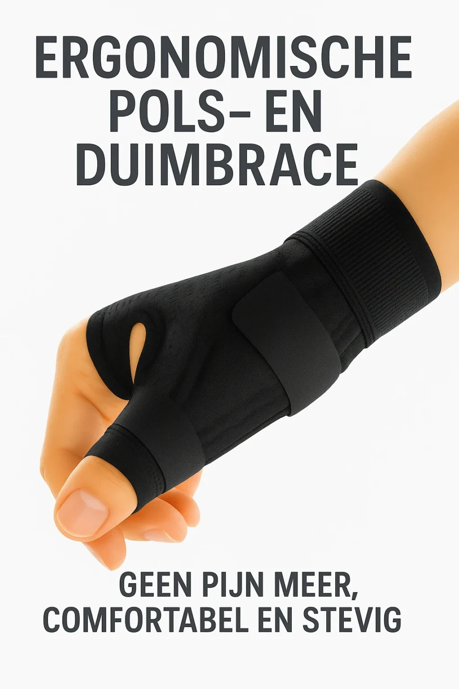 Ergonomische Pols-en Duimondersteuning