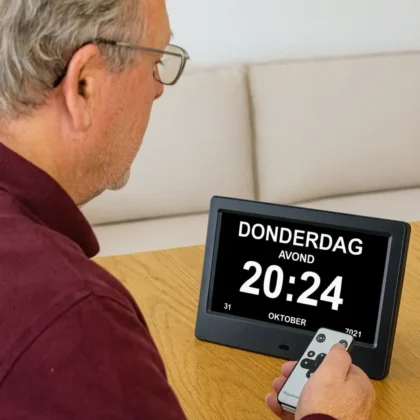 Sprekende dementie klok