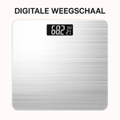 Digitale Personenweegschaal zilver