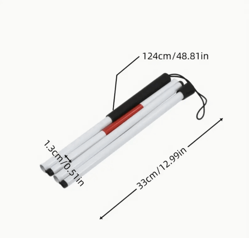 Opvouwbare Hulp Stok – Lichtgewicht & Compact Ontwerp