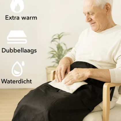 Waterafstotende Rolstoeldeken – Comfort & Bescherming voor Buiten