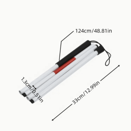 Opvouwbare Hulp Stok – Lichtgewicht & Compact Ontwerp