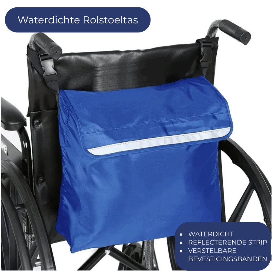 Waterdichte Rolstoeltas Blauw