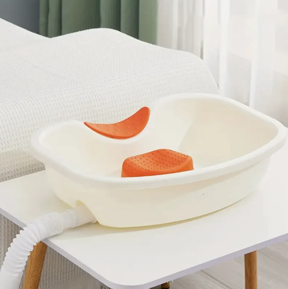 Bedbad met Neksteun – Comfortabel Haarwassen in Bed