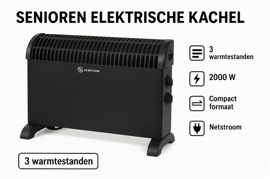 Senioren elektrische kachel - MijnZorgWinkel