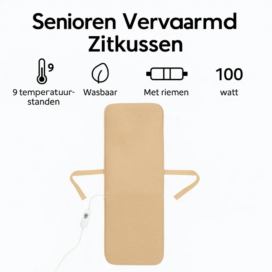 Senioren Verwarmd Zitkussen - MijnZorgWinkel