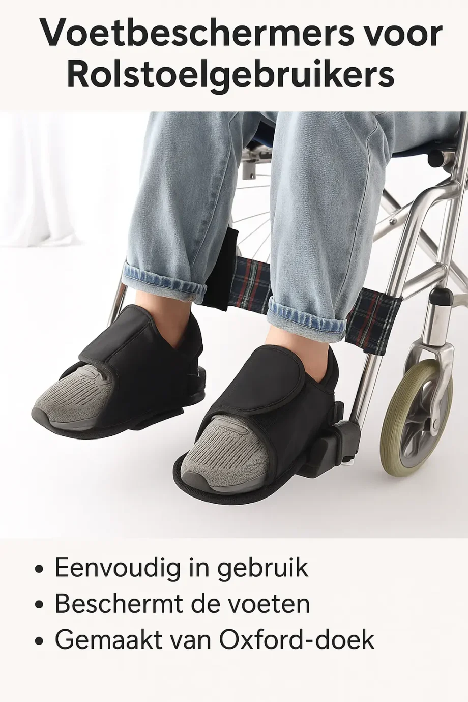 Rolstoel Schoenhouder