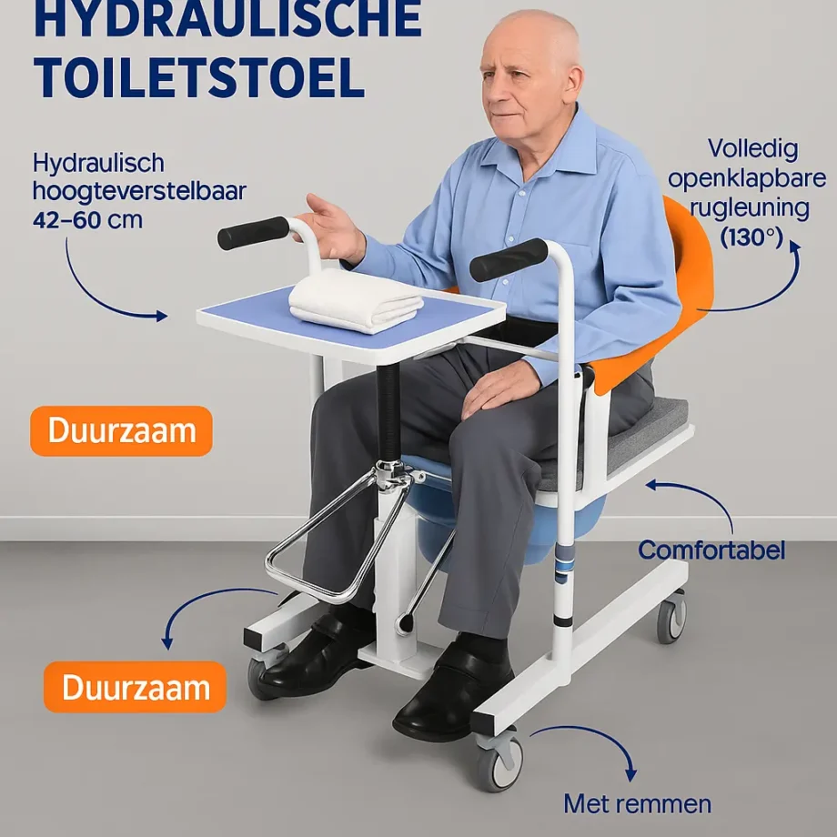 Multifunctionele Patiëntenlift & Toiletstoel