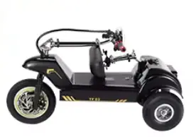 Opvouwbare Scootmobiel driewieler - afbeelding 2