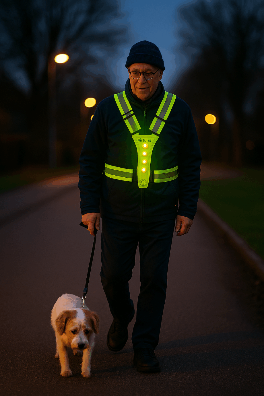 Senioren Veiligheidsvest met Verlichting
