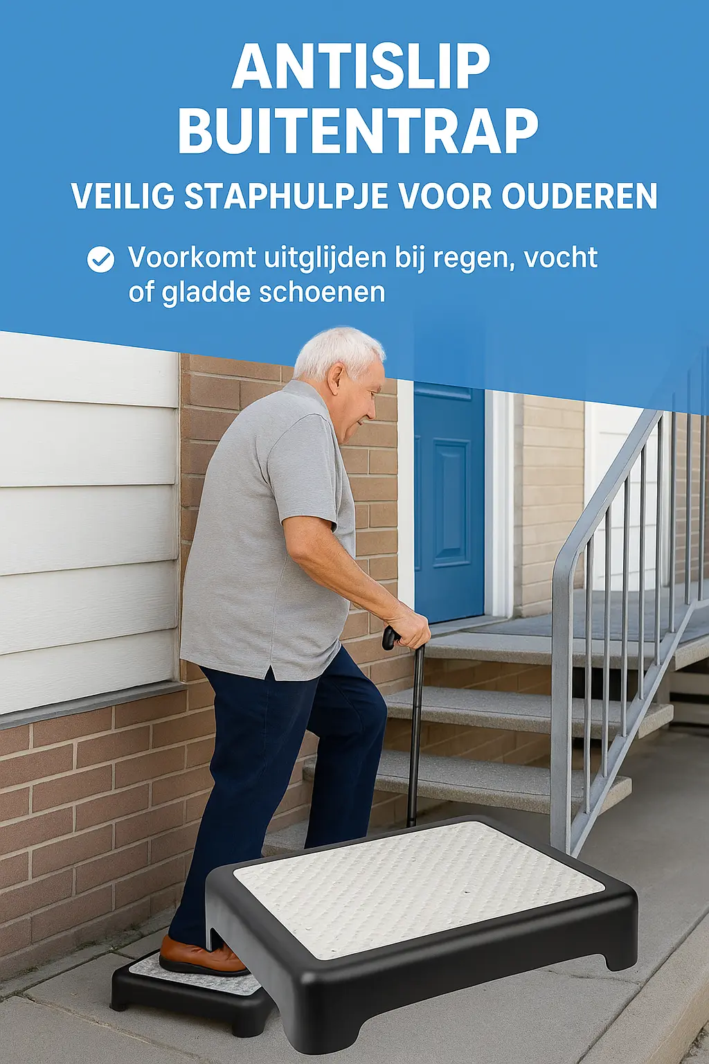 Antislip Buitentrap - MijnZorgWinkel