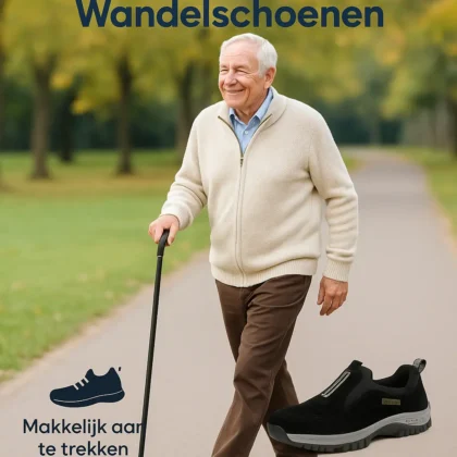 Senioren Slip-On Wandelschoenen - afbeelding 2