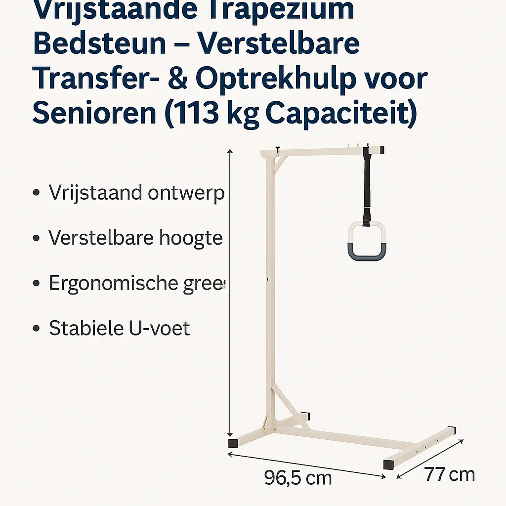 Vrijstaande Trapezium Bedsteun - MijnZorgWinkel