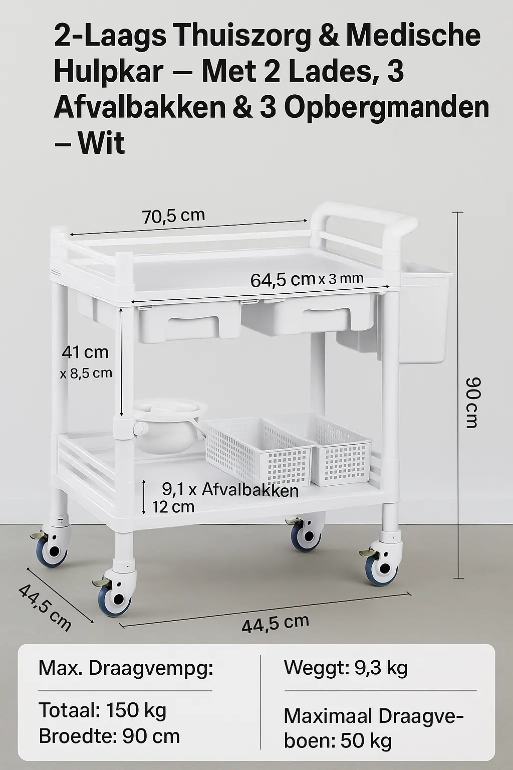 Thuiszorg & Medische Hulp kar - afbeelding 2