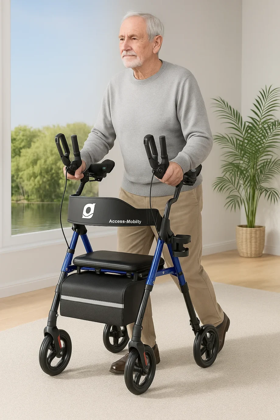 Staande rollator