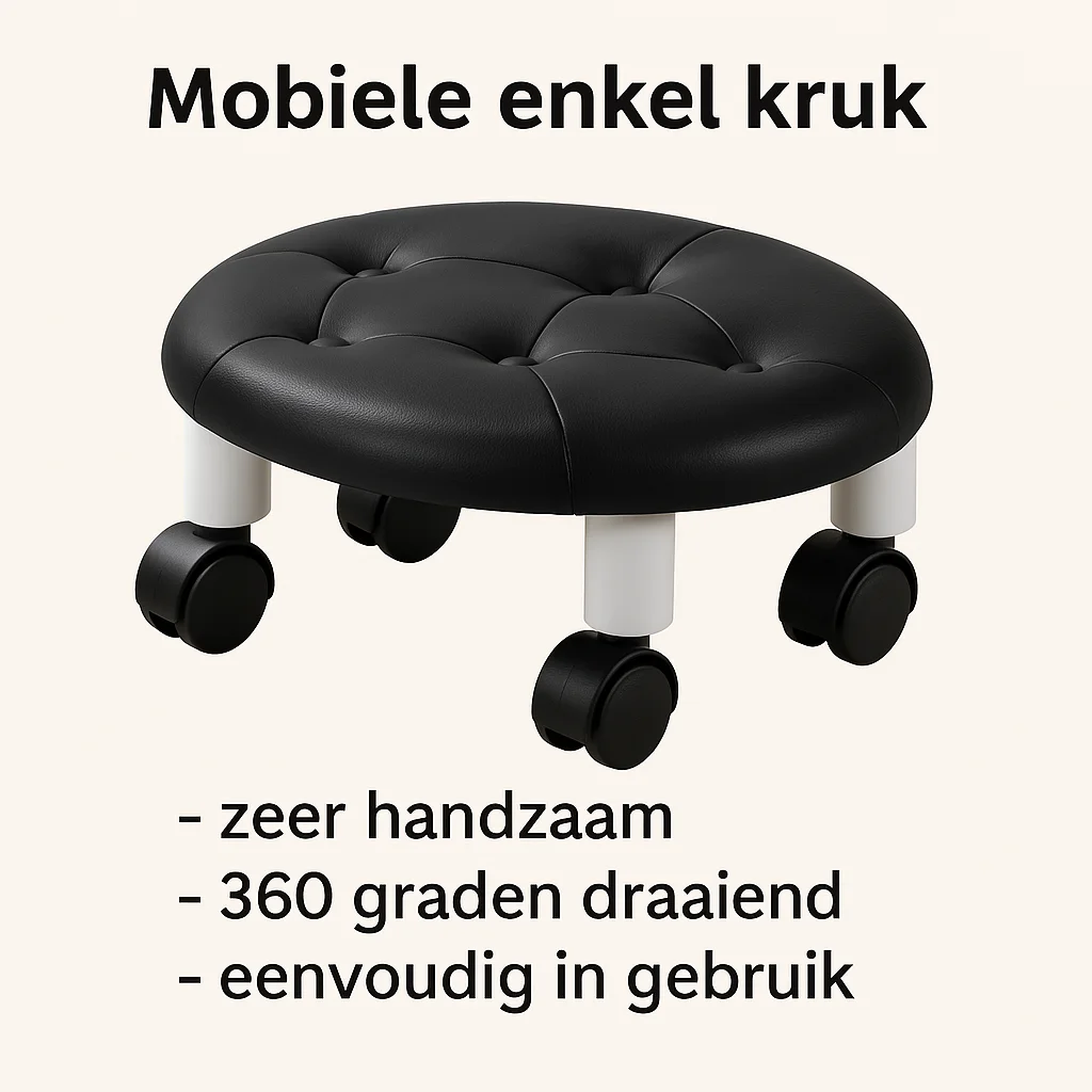 Flexibele en handige enkelkruk