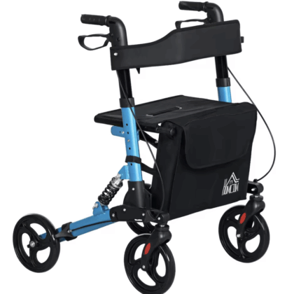 Opvouwbare rollator met vering