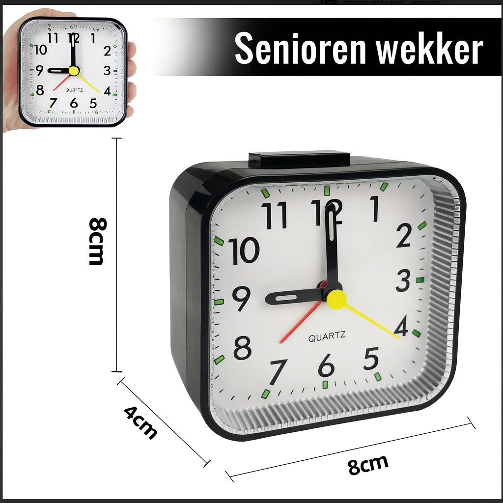 Handige en handzame senioren wekker