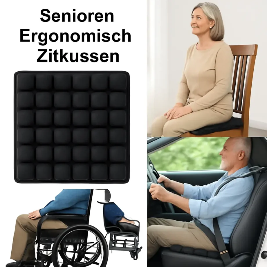 Senioren Ergonomisch Zitkussen - MijnZorgWinkel