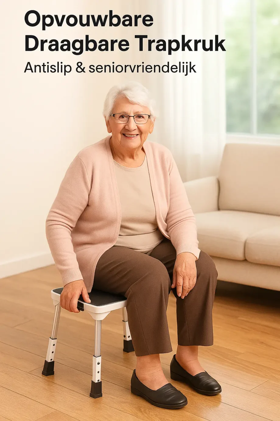Opvouwbare Draagbare Trapkruk - MijnZorgWinkel