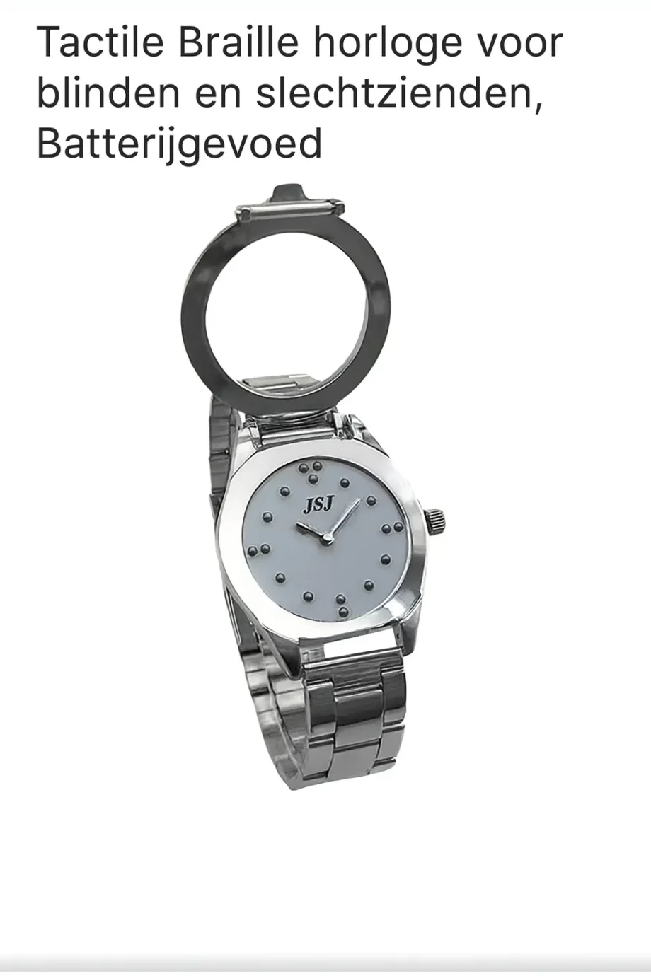 Braille Horloge voor Blinden & Slechtzienden