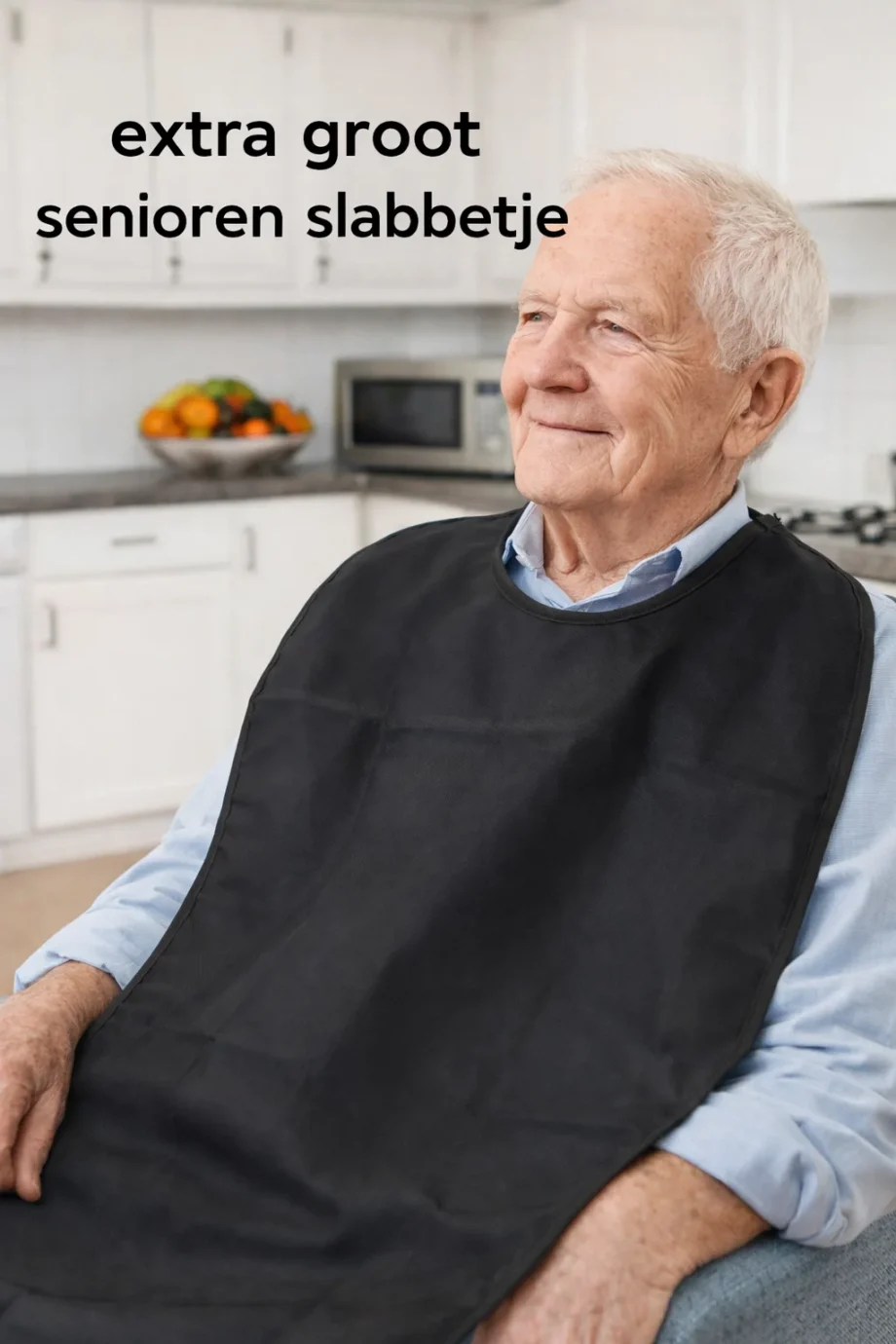 extra groot senioren slabbetje