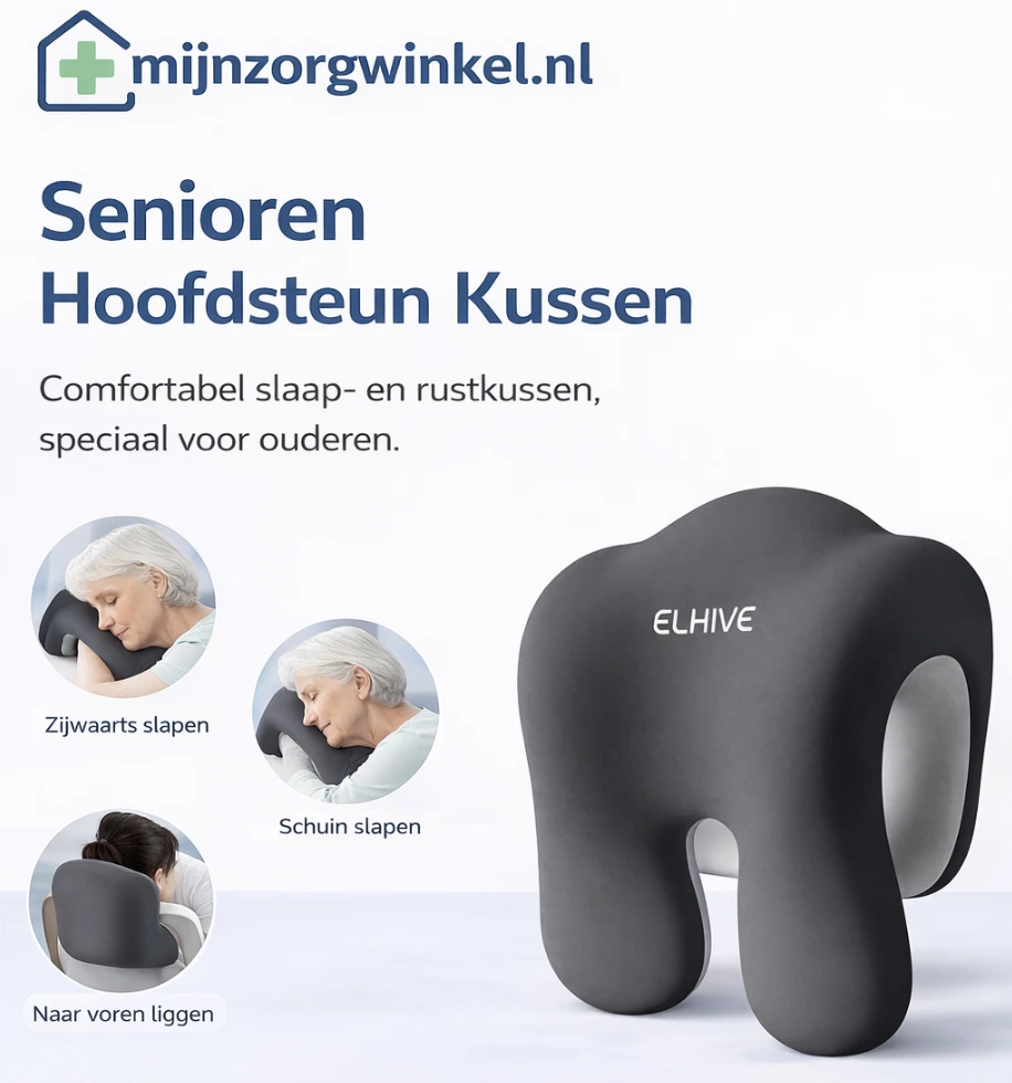 Senioren Comfort Hoofdsteunkussen - MijnZorgWinkel