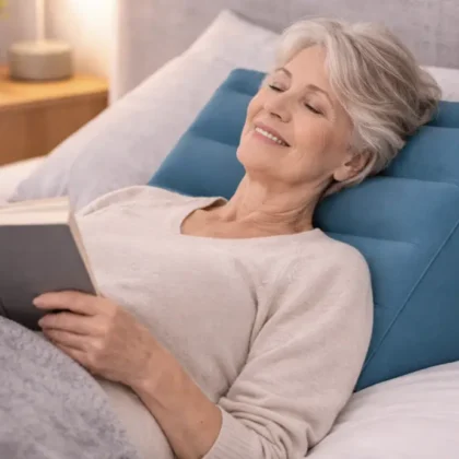 Senioren Opblaasbaar Driehoekig Wigkussen - afbeelding 2