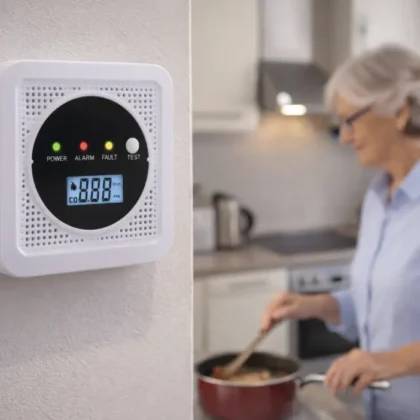 Senioren 2-in-1 Rook- en Koolmonoxidemelder met Display - afbeelding 2