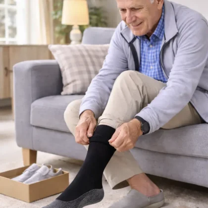 Senioren Comfort Compressiesokken - afbeelding 2