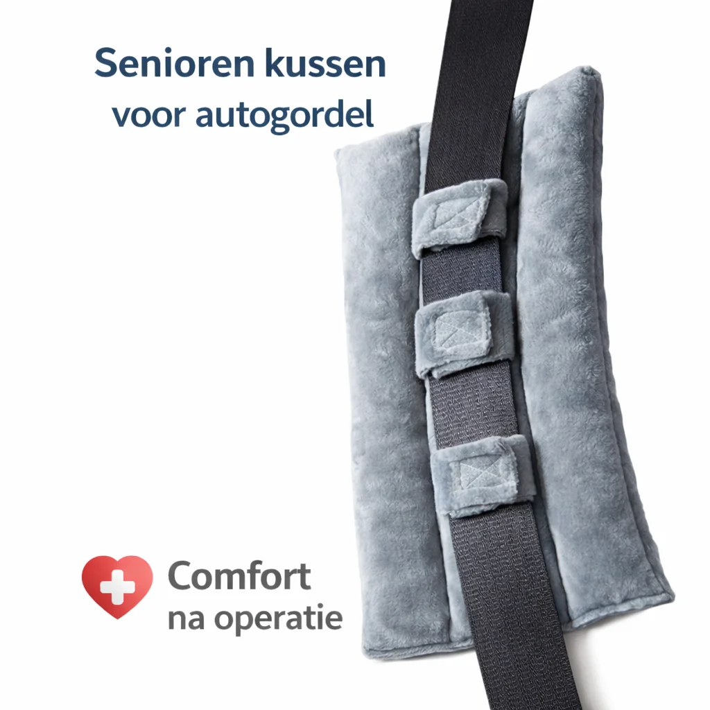 Senioren kussen voor autogordel