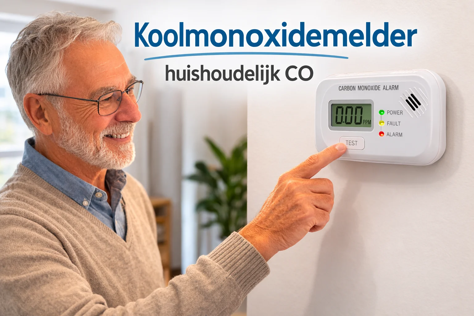 koolmonoxidemelder huishoudelijk CO