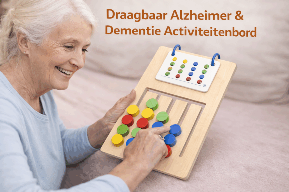 Draagbaar Alzheimer & Dementie Activiteitenbord