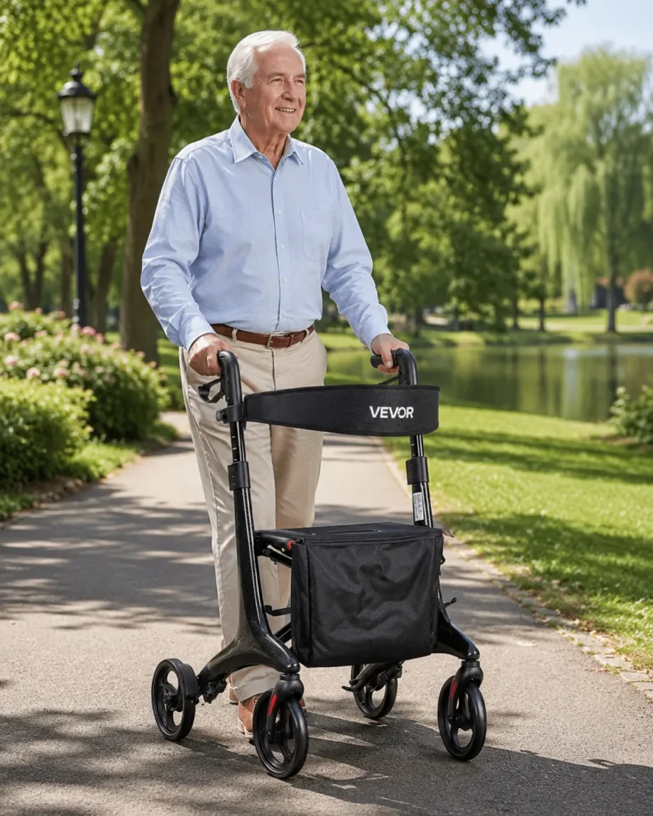Ultra lichtgewicht rollator
