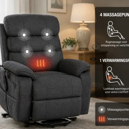 Senioren sta op stoel Luxe