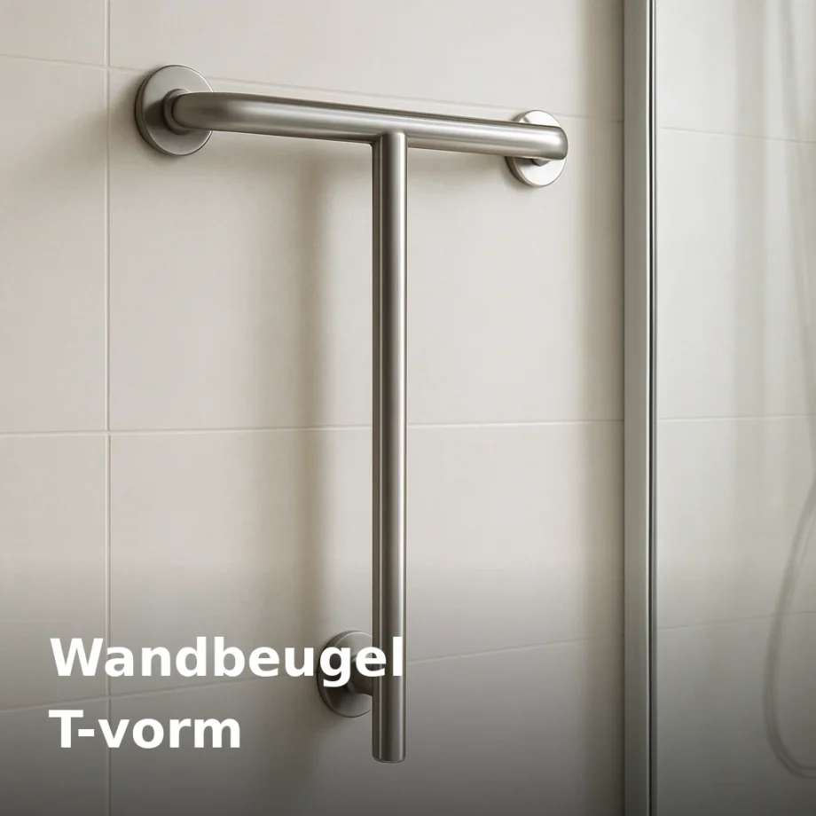 Wandbeugel T-vorm