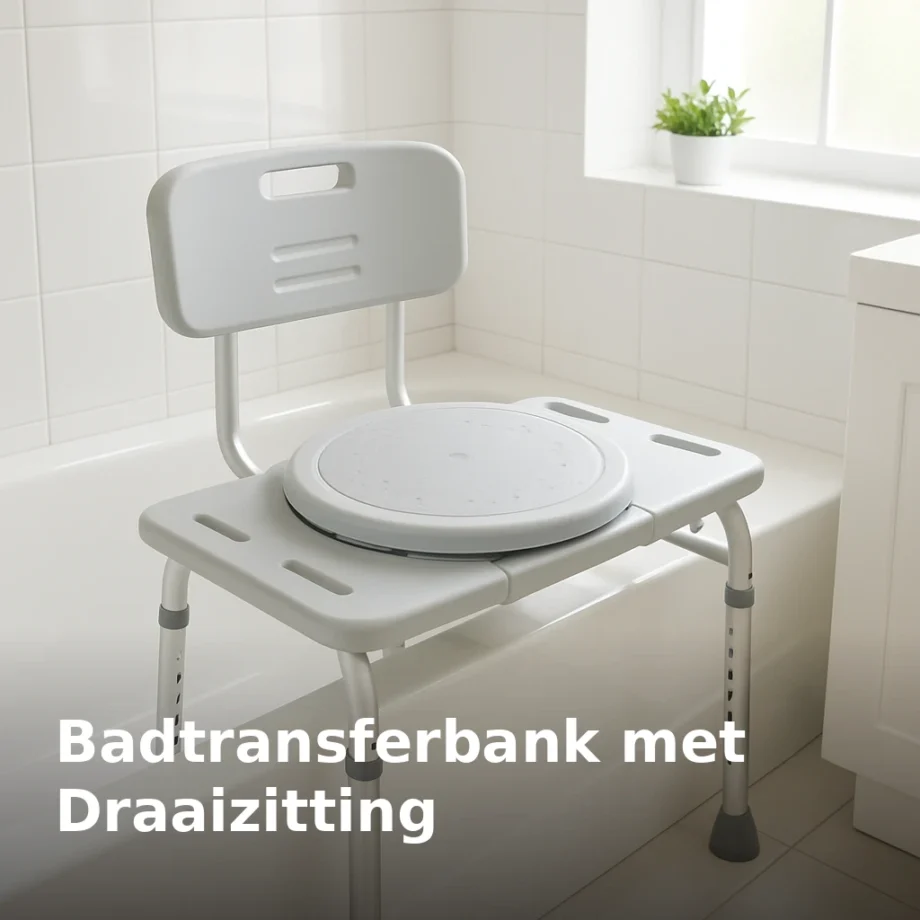 Badtransferbank met Draaizitting