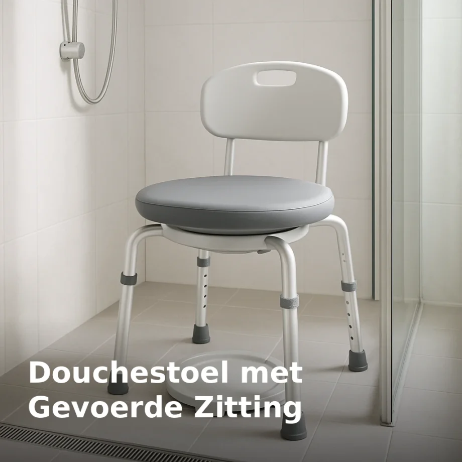 Douchestoel met Gevoerde Zitting
