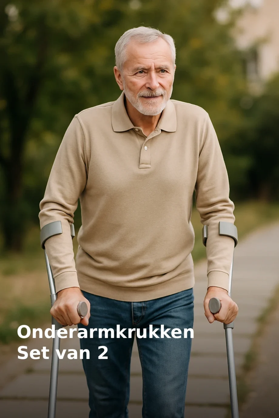 Onderarmkrukken Set van 2
