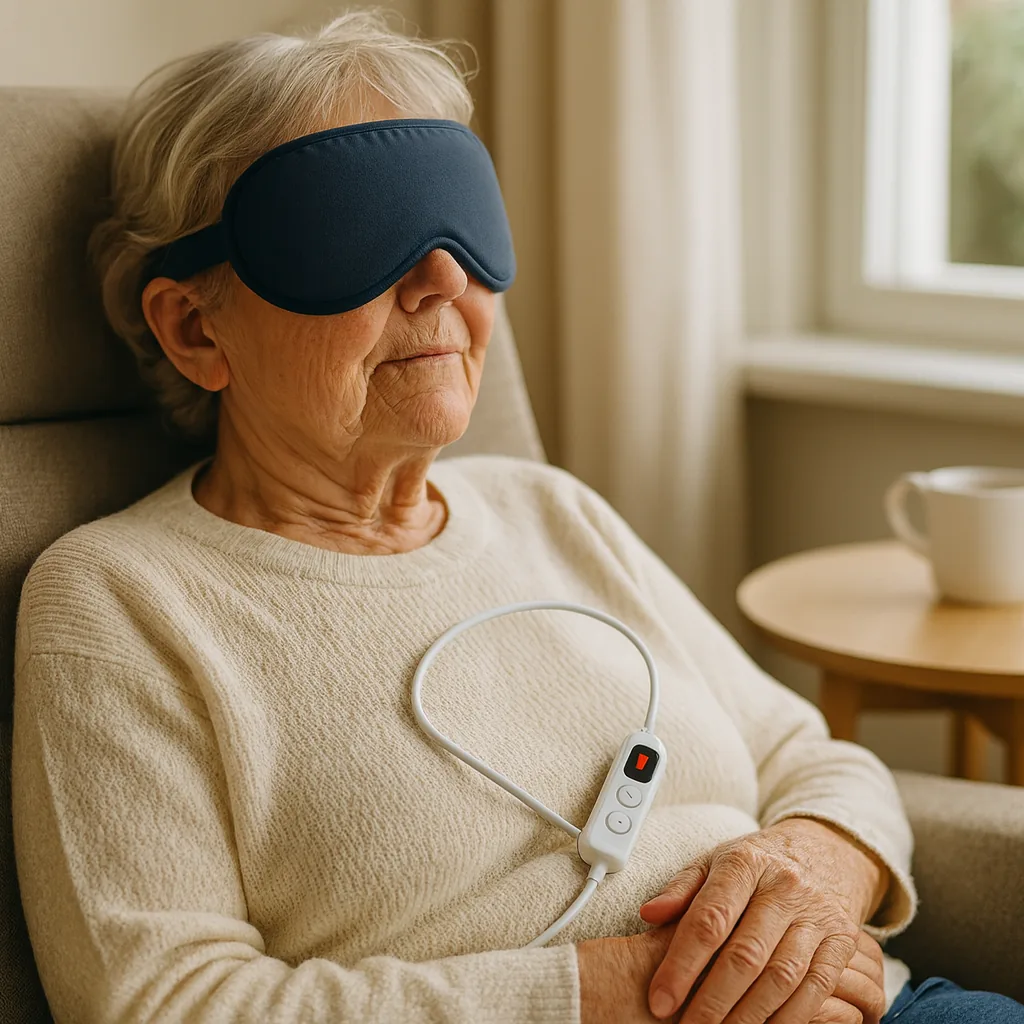 Verwarmd Oogmasker met Massage - Afbeelding 2