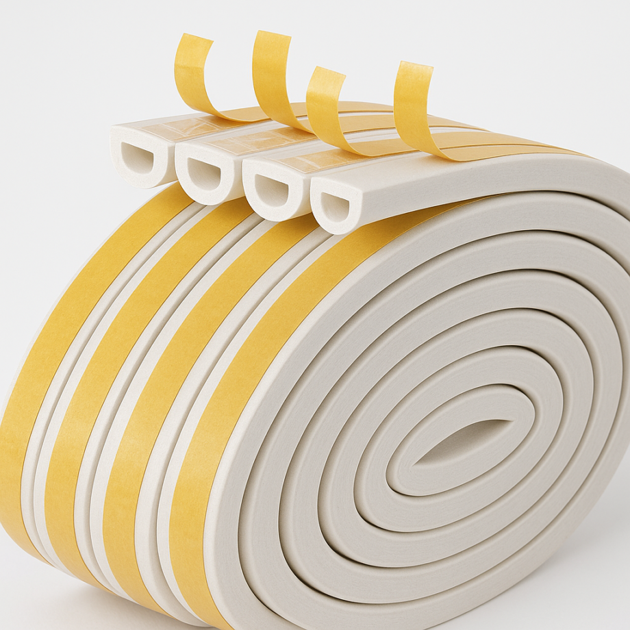 Zelfklevende Foam Tochtstrip voor Deuren en Ramen